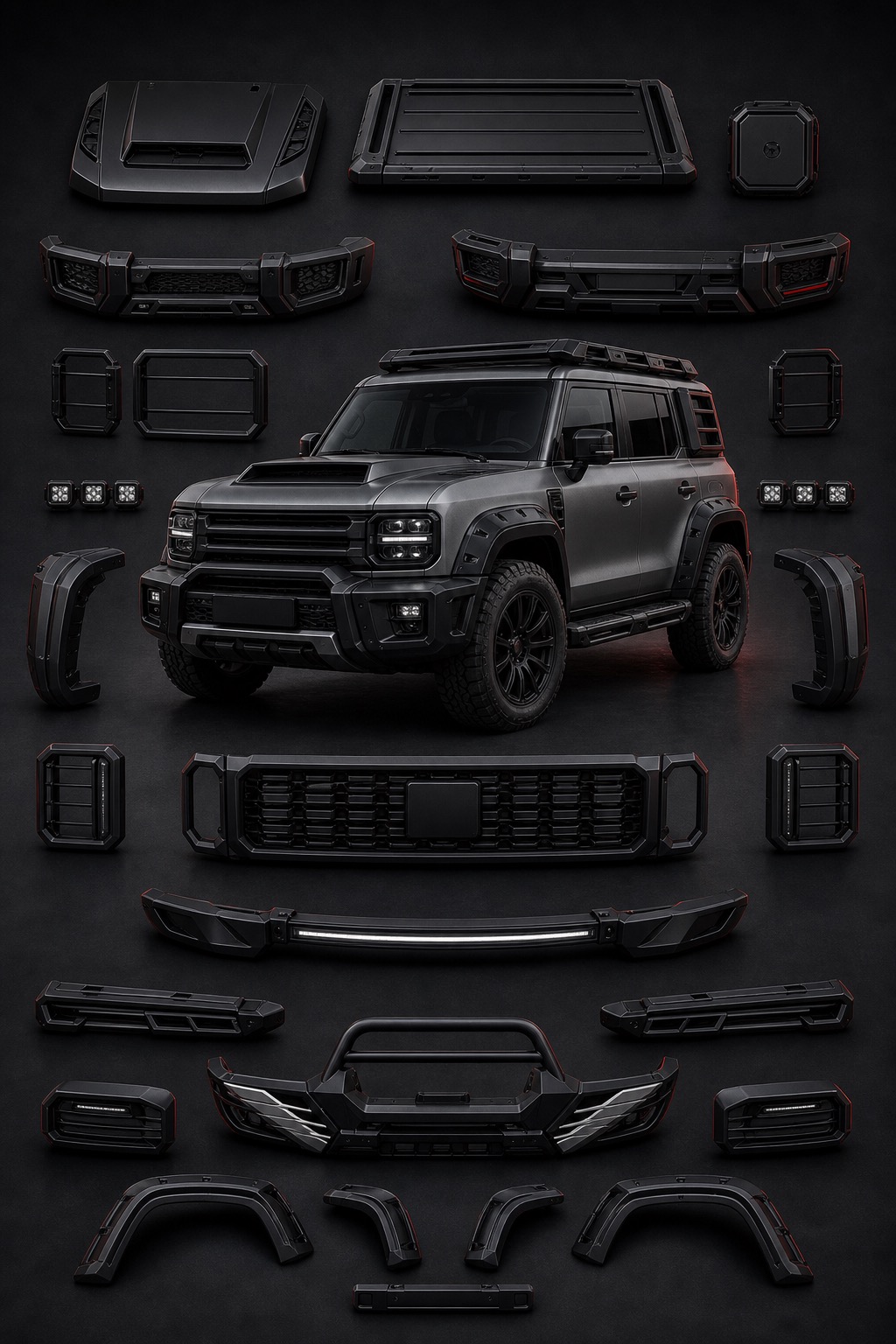 Kit Black Cyclone
