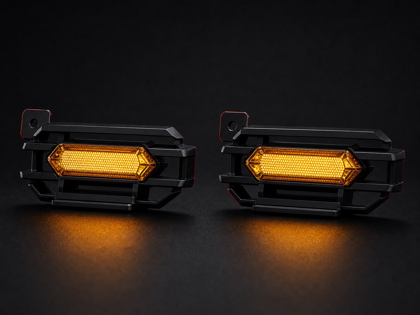 Luzes Amarelas de Grade